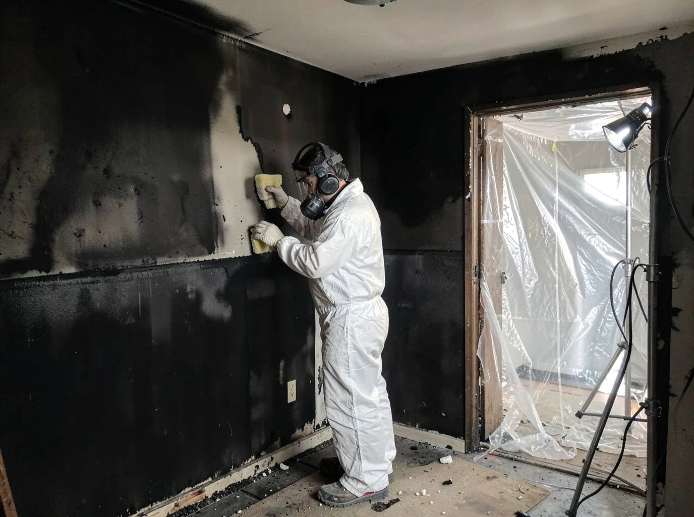 Fire Damage Restoration company in Washingtonville, OH